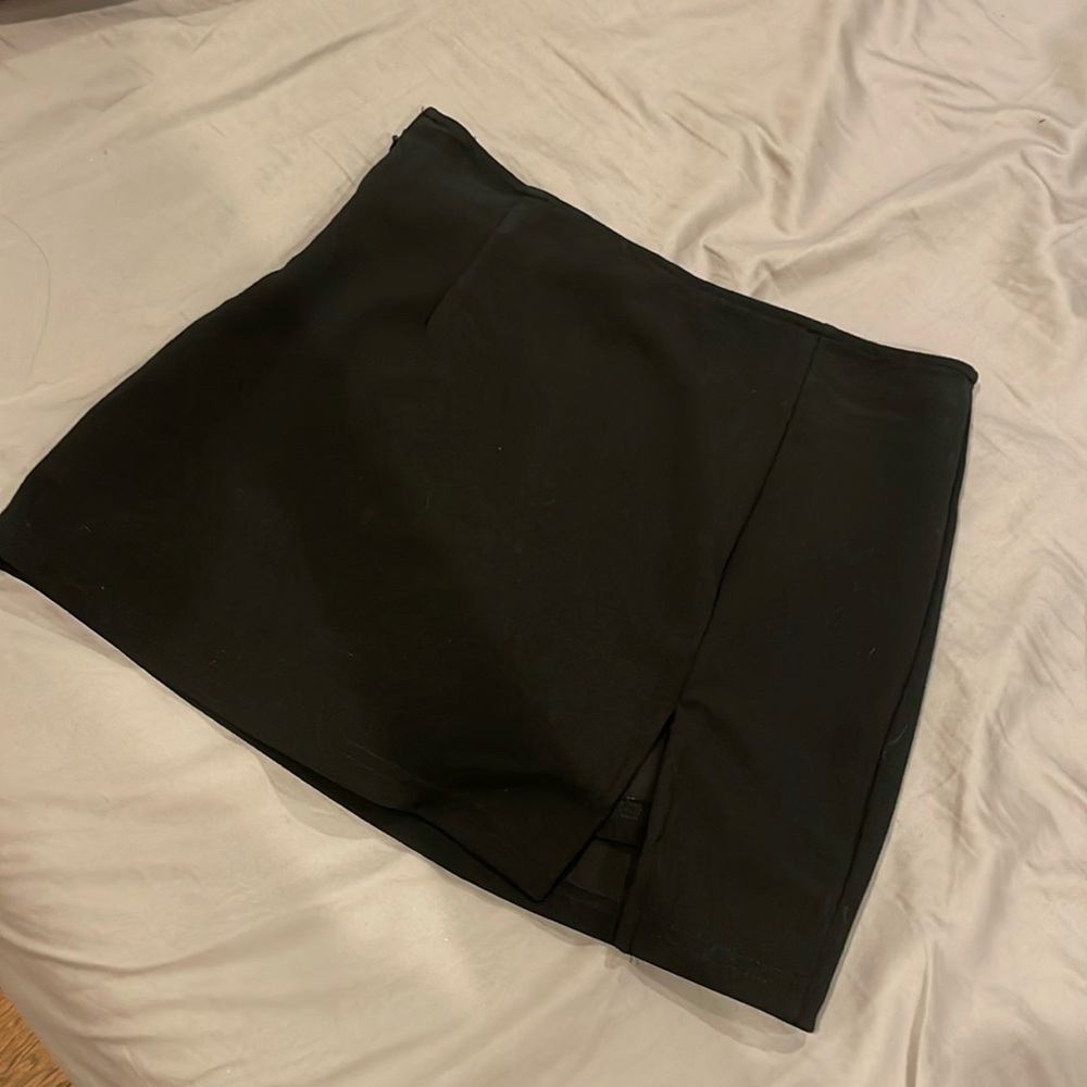 skort shein black